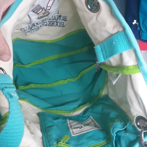 Thirty One Canvas Crew Tote *like new* - Picture 6 of 6